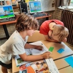 Hoekenwerk 3z THEATERLEZEN, MET DE BEEBOT NAAR DE JUISTE OPLOSSING