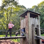 3de kleuter Zillebeke naar het bos