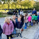 3de kleuter Zillebeke naar het bos