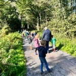 3de kleuter Zillebeke naar het bos