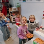 Klasdoorbrekend spelen in de kleuterklas.