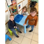 Klasdoorbrekend spelen in de kleuterklas.