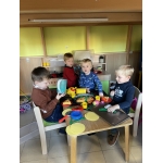 Klasdoorbrekend spelen in de kleuterklas.