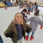 Schaatsen met de bovenbouw 