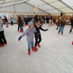 Schaatsen met de bovenbouw 