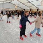 Schaatsen met de bovenbouw 