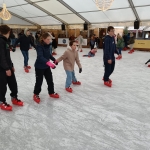 Schaatsen met de bovenbouw 