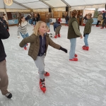 Schaatsen met de bovenbouw 