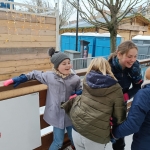 Schaatsen met de bovenbouw 