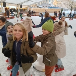 Schaatsen met de bovenbouw 