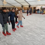 Schaatsen met de bovenbouw 