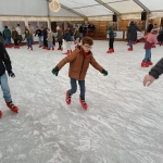 Schaatsen met de bovenbouw 