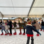 Schaatsen met de bovenbouw 