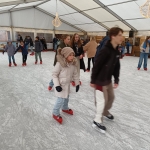 Schaatsen met de bovenbouw 