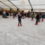 Schaatsen met de bovenbouw 