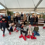 Schaatsen met de bovenbouw 