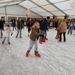 Schaatsen met de bovenbouw 