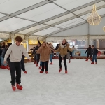 Schaatsen met de bovenbouw 