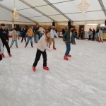 Schaatsen met de bovenbouw 