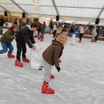 Schaatsen met de bovenbouw 