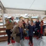 Schaatsen met de bovenbouw 