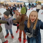 Schaatsen met de bovenbouw 