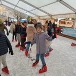 Schaatsen met de bovenbouw 