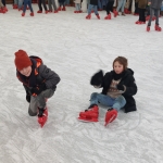 Schaatsen met de bovenbouw 