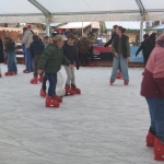 Schaatsen met de bovenbouw 