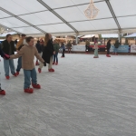 Schaatsen met de bovenbouw 