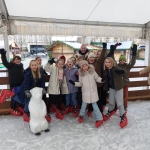 Schaatsen met de bovenbouw 