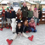 Schaatsen met de bovenbouw 