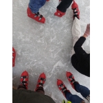 Schaatsen met de bovenbouw 