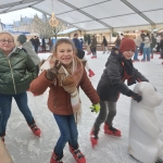 Schaatsen met de bovenbouw 