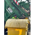 Bezoek vuilniswagen Vanheede