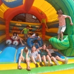 Fun op het springkasteel met 4Z 