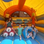 Fun op het springkasteel met 4Z 