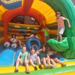 Fun op het springkasteel met 4Z 