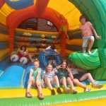 Fun op het springkasteel met 4Z 