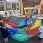 Eerste schooldag in Zillebeke 