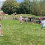 Eerste schooldag in Zillebeke 