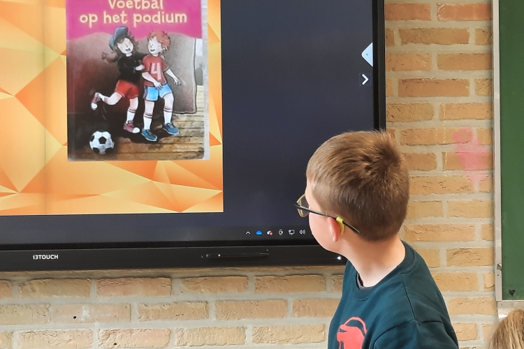 Voorstellen van boek met bookcreator