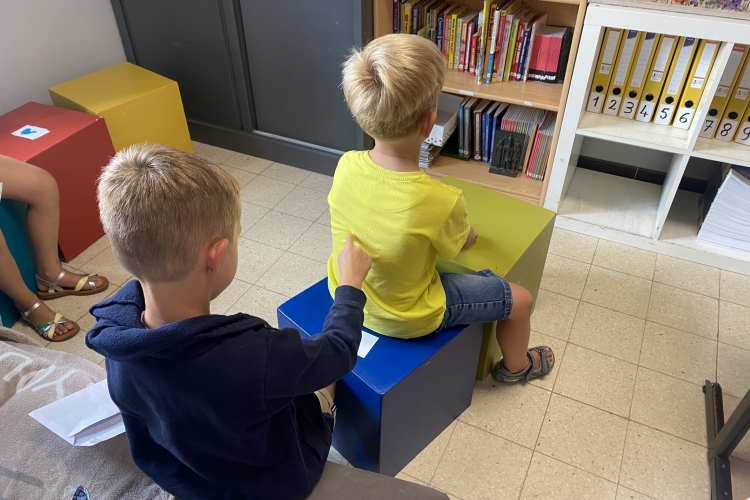 Eerste schooldag in Zillebeke 